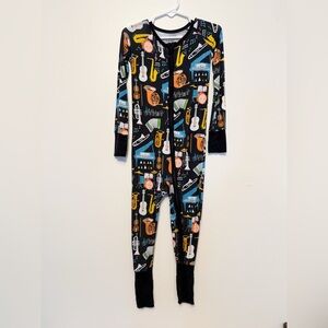 Keys & Chords Musical Instrument Print Kids One Piece